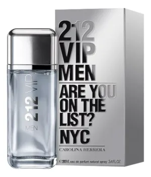 Perfume Carolina Herrera Masculino 212 Vip Men EDT 200ml