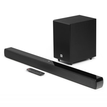 Soundbar JBL Cinema SB140 2.1 canais com Bluetooth Preto