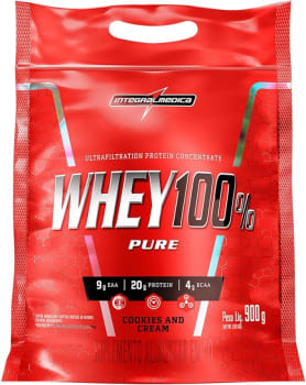 Whey 100% Pure Refil (900G), Integralmédica