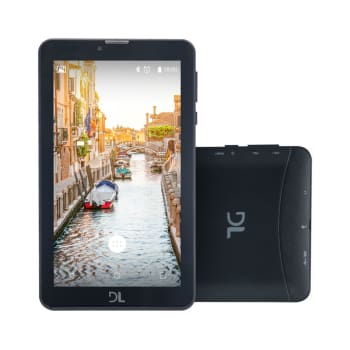 Tablet DL Mobi Tab TX384PRE Wi-Fi 8GB Android 7 Tela 7" Câmera Frontal 0.3MP Preto
