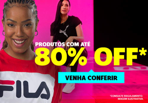 BLACK FRIDAY NETSHOES COM ATÉ 80% DE DESCONTO!