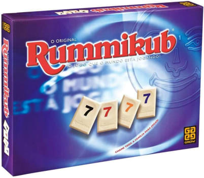 Jogo de Tabuleiro Rummikub 950 - Grow