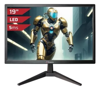 Monitor Fmaxx 19'' LED Com HDMI VGA Vesa 100V/240V Preto