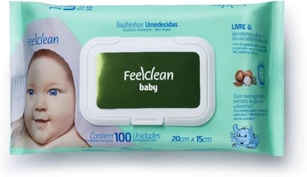 FEELCLEAN Toalhinhas Umedecidas Baby