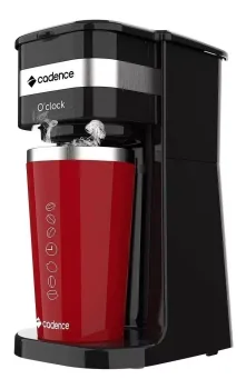 Cafeteira Elétrica Com Copo To Go O'clock Cadence Cor Preto 110V