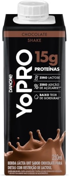 5 Unidades — YoPRO Bebida Láctea UHT Chocolate 15g de proteínas 250ml