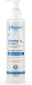 Sabonete Nutritivo Derma Protect Johnson's Baby - 200ml