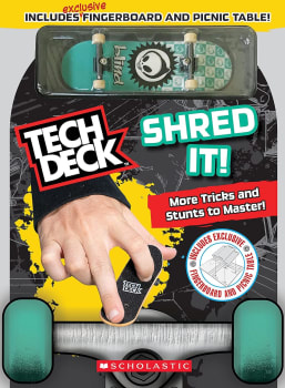 Shred It! (Tech Deck Guidebook): Gnarly Tricks To Grind, Shred, And Freestyle!