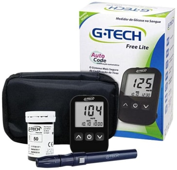 Medidor De Glicose G-Tech Lite, G-Tech