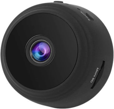 Mini Câmera Wifi Portátil Metal Case Câmeras Visão Noturna H