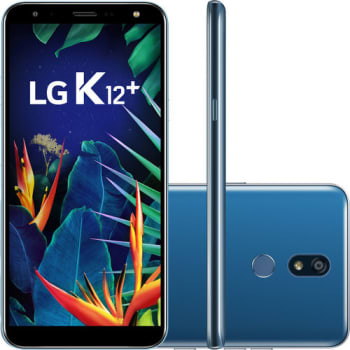 Smartphone LG K12 Plus 32GB Dual Chip Android 8.1 Oreo Tela 5,7" Octa Core 2.0GHz 4G Câmera 16MP Inteligência Artificial - Azul