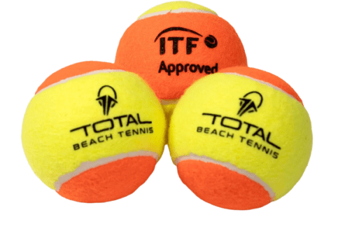 Bola Beach Tennis TBT ITF Approved - 3 Unidades