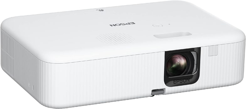 Projetor Smart Epson EpiqVision FH02 V11HA85020, FULL HD 3840 x 2160, 3000 Lumens Streaming (Branco)