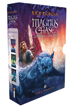 Box de Livros Magnus Chase e os Deuses de Asgard - Rick Riordan