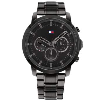 Relógio Tommy Hilfiger Masculino Aço Preto 1791795