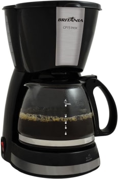 Cafeteira, CP15, 15 xicaras, Preto, 110V, Britânia