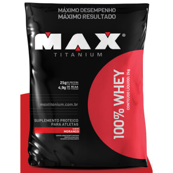 100% Whey 2 kg - Max Titanium