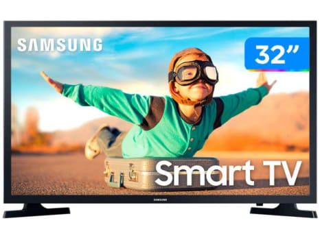 Smart TV LED 32” Samsung 32T4300A - Wi-Fi HDR 2 HDMI 1 USB - Magazine Ofertaesperta