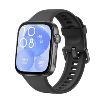 Smartwatch, Huawei Watch Fit 3, Tela AmoLED De 1,82", Design Ultra-fino,Preto