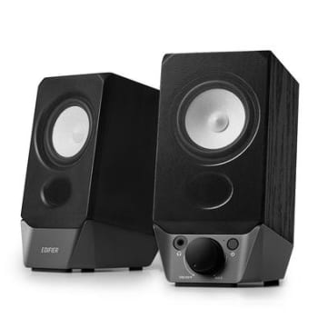 Caixa de Som Portátil Edifier, Bluetooth 5.3, P2, USB, 4W RMS, Preto - R19BT