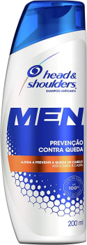 2 Unidades | Head & Shoulders - Shampoo Antiqueda Masculino - 200mL