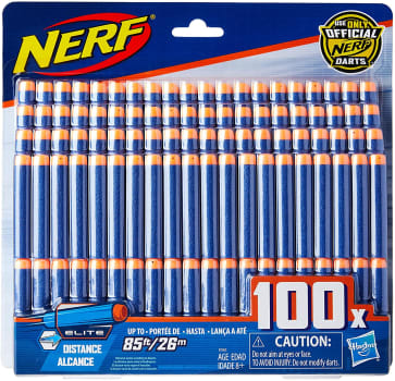 Nerf Dardos Elite Pack 100 - B1565 Nerf Nerf Dardos Elite Pack 100 - B1565 Azul
