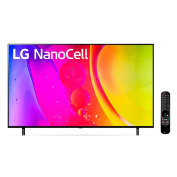 Smart TV LG 65" 4K NanoCell 65NANO80 4x HDMI 2.0 Inteligência Artificial ThinQAI Smart Magic Google Alexa - 65NANO80SPA