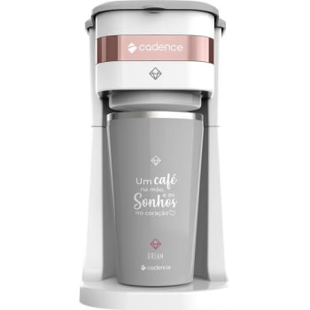 Cafeteira Elétrica Cadence Dream Rosé Gold com Copo Térmico - Cafeteiras Elétricas e Acessórios - Magazine 