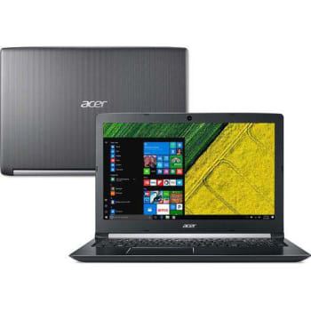 Notebook Acer A515-51G-71CN 7ª Intel Core i7 8GB (Geforce 940MX com 2GB) 2TB Tela LED 15,6" Windows 10