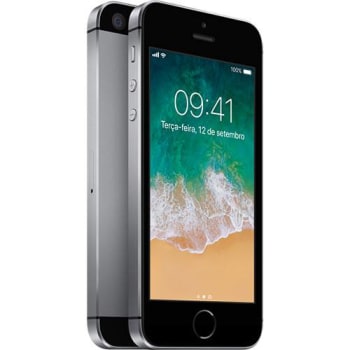 iPhone SE 32GB Cinza Espacial IOS 4G Câmera 12MP - Apple