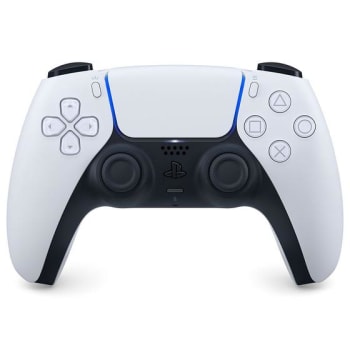 Controle Sony DualSense PS5, Sem Fio, Branco - 3005767 - Controles PS4 / Dualshock 4 - Magazine Ofertaesperta