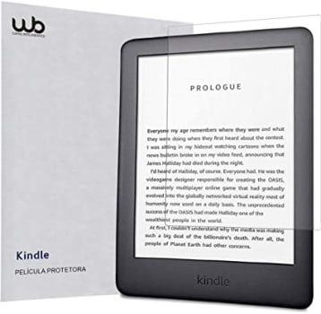 Película Novo Kindle 10a Geração WB Fosca Anti-Risco Anti-Poeira Anti-Uv