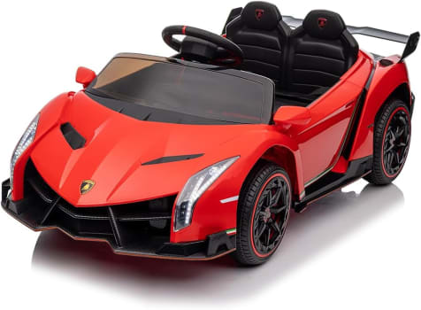 Replay Kids Carrinho Elétrico Infantil Mini Lamborghini (Vermelho)