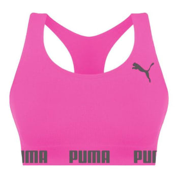 Top Nadador Sem Costura Esportivo Com Elástico Academia Fitness Puma - Top Esportivo - Magazine {{route.pmdStoreName}}Logo LuLogo Magalu