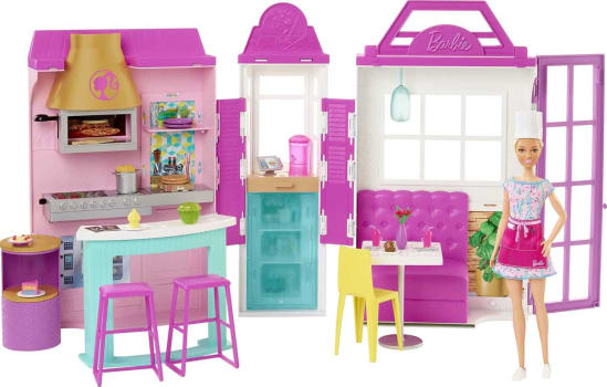 Barbie Conjunto Cook'n Grill Restaurante - Mattel