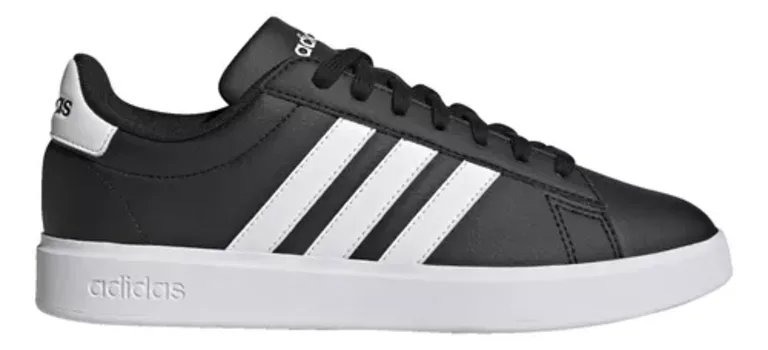 Tênis Grand Court Cloudfoam Comfort - Adidas, Tamanhos 37 ao 45 (Preto)