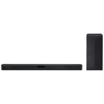 Soundbar LG SN4 com 2.1 Canais, Bluetooth, Subwoofer Sem Fio, DTS Virtual X, Sound Sync Wireless 300W