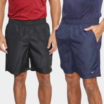 Kit Bermuda Mizuno Energy 7 Masculina - 2 Peças - Camisa e Camiseta Esportiva - Magazine OfertaespertaLogo LuLogo Magalu