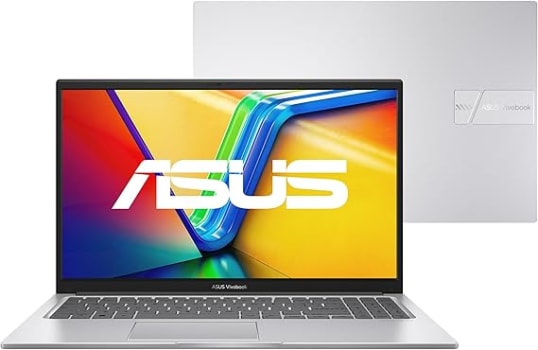 Notebook ASUS Vivobook 15, Intel Core i5 1235U, 8 GB, 512GB SSD, W11 Home, Tela 15,6" FHD, Cool Silver - X1504ZA-NJ986W