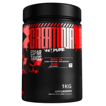 Creatina Monohidratada 100% Pura 1kg - Espartanos