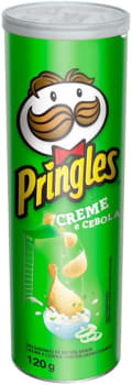 2 Unidades - Pringles Creme E Cebola 120G 