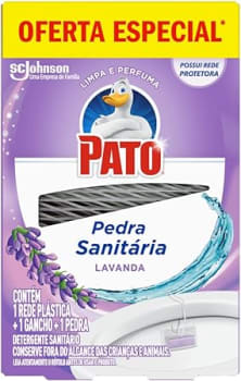 Pato Desodorizador Sanitário Pedra Lavanda