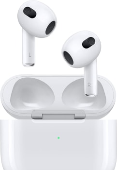 Apple AirPods (3ª geração) com estojo de recarga Lightning ​​​​​​​   