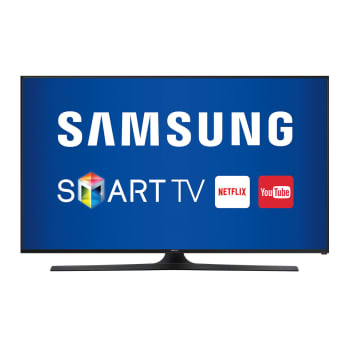 Smart TV LED 55" Samsung UN55J5300AGXZD Full HD 2 HDMI 2 USB Preta com Conversor Digital Integrado