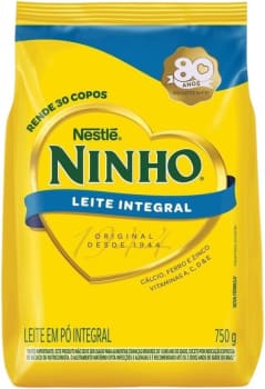 Ninho, Leite Po Integral, Pacote 750g