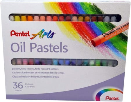 Giz Pastel Oleoso Pentel Arts 35 Cores