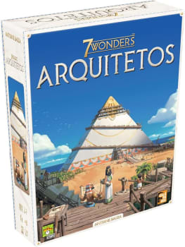 Galápagos, 7 Wonders: Arquitetos, Jogo de Tabuleiro para Família, 2 a 7 jogadores, 25 minutos por partida