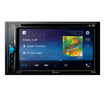 DVD Automotivo Pioneer AVH-A208BT Bluetooth 6.2" Polegadas Entrada USB