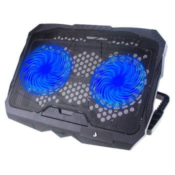 Base com Cooler para Notebook Rise Mode Galaxy Black X4 LED - RM-CN-04-BB