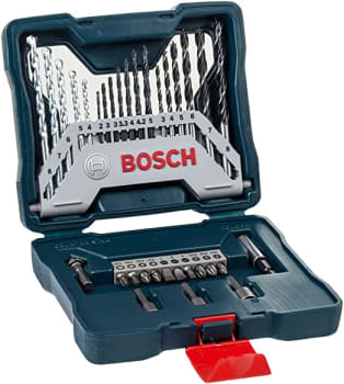 Kit de Pontas e Brocas Bosch X-Line 33 pçs